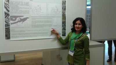 Maryam Shaharaki at EGU 2014