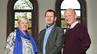 Das neue Direktorium (von links): Monika Rhein, Michael Schulz und Achim Kopf. Foto: MARUM – Zentrum für Marine Umweltwissenschaften, Universität Bremen; D. Ausserhofer 