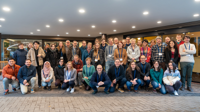 Researcher of the DFG Priority Programme „Tropical Climate Variability & Coral Reefs“ (SPP 2299) at their first status seminar at the University of Bremen in November 2023. Photo: MARUM - Center for Marine Environmental Sciences, University of Bremen, V.Diekamp