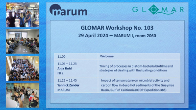 GLOMAR Workshop 103