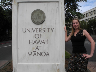 Entrance of the University of Hawai’i at Mānoa