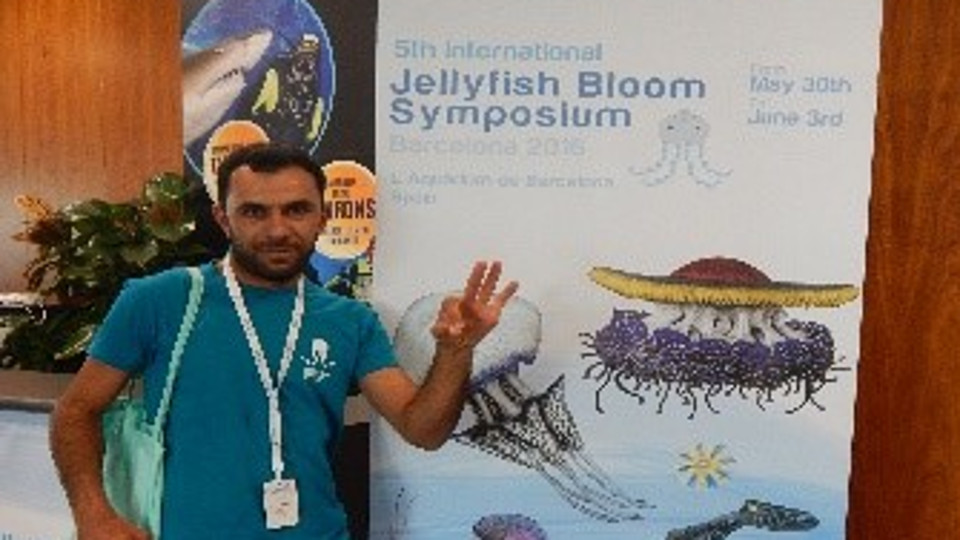Samir Al Jbour at Jellyfish Bloom Symposium 2016