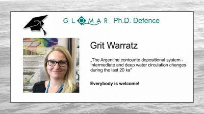 GLOMAR PhD Defence - Grit Warratz