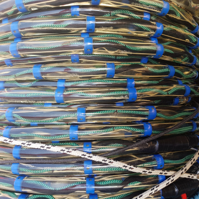 The 96-channel streamer cable. (Photo: Lena Steinmann)