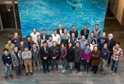 Teilnehmerinnen und Teilnehmer des TaiGer-Workshops (Foto: MARUM − Zentrum für Marine Umweltwissenschaften, Universität Bremen; V. Diekamp))