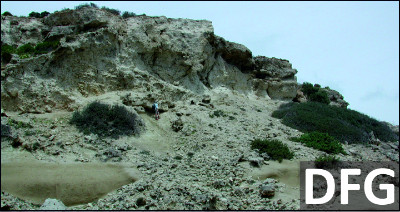 Cape Plimiri, Outcrop on Rhodes
