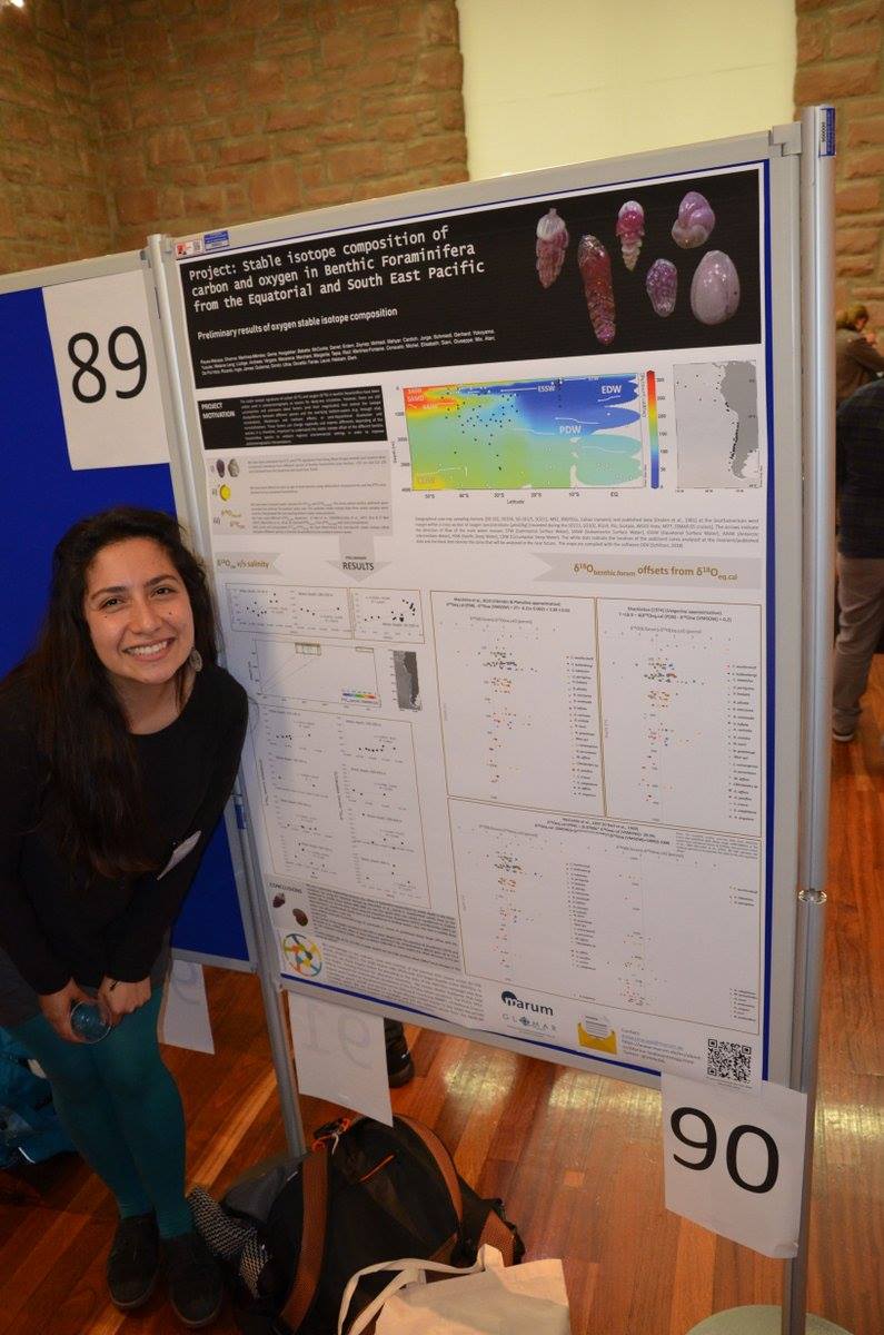  Poster session during the first day of the FORAMS 2018! (Conference theme: Foraminifera in the Quaternary Research) 