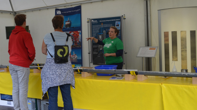 Impressions from the Explore Science in Bremen. Photo: MARUM - Center for Marine Environmental Sciences, University of Bremen