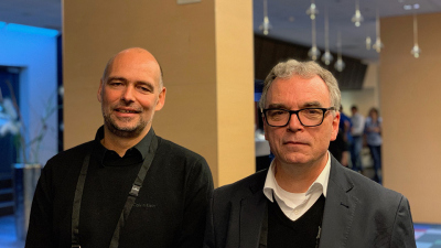 Comfort Director Christoph Heinze and deputy Director Thorsten Blenckner welcomed 85 participants to the kick-off meeting in Bergen today. For three days they will discuss all parts of the project Photo: Gudrun Sylte, Bjerknes Centre for Climate Research