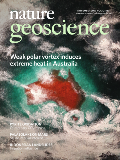 Nature Geoscience title Oct,14 2019