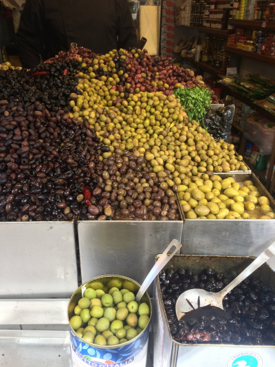 food market in Tel Aviv