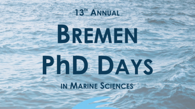 13th Bremen PhD Days in Marine Sciences