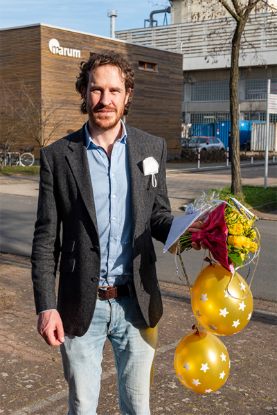 Prof. Dr. Jan-Hendrik Hehemann already leads the MARUM-MPI Joint Group for Marine Glycobiology. Now he is happy about the funding of a Heisenberg Professorship by the DFG. Copyright: MARUM - Center for Marine Environmental Sciences, University of Bremen, V.Diekamp