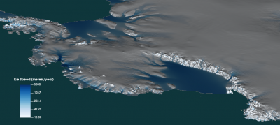 Simulation aus der Antarktis.