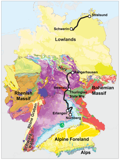 General Geology Germany