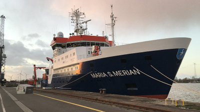 FS MARIA S. MERIAN im Hafen von Emden. 