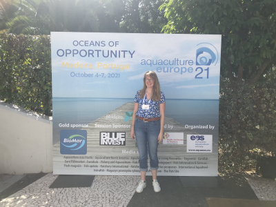Lara Stuthmann @ Aquaculture Europe 2021
