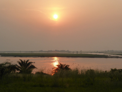 sunset Congo