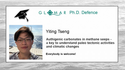 Announcement of PhD defence of Yiting Tseng