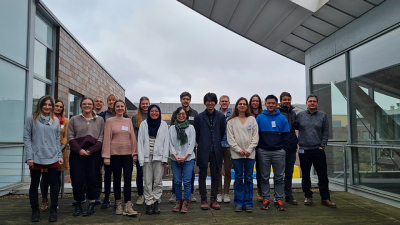 Around 20 young researchers from all over Germany, who are funded within the SPP, are meeting at MARUM this week. Photo: MARUM - Center for Marine Environmental Sciences, University of Bremen; K. Szymanski