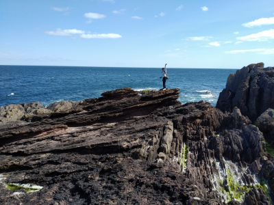 The outcrops at Siccar point in East Lothian are confirmed the James Hutton’s Theory of the Earth