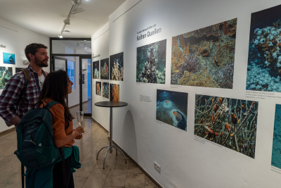 Ausstellungseröffnung im Haus der Wissenschaft. Foto: MARUM – Zentrum für Marine Umweltwissenschaften, V. Diekamp