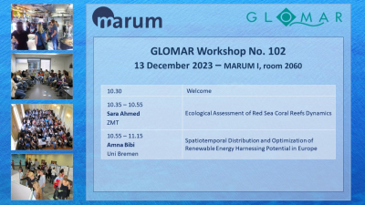 GLOMAR Workshop 102