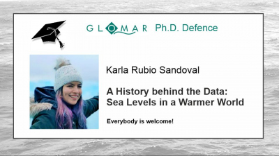 Announcement of PhD Defence of Karla Rubio Sandoval