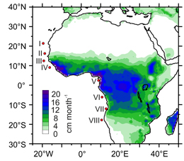 Rain over Africa - Current research results paint new picture of the African rain belt