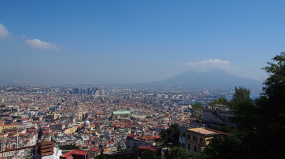 View on Naples and Monte Somma Vesuvius