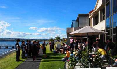 Traditional Maori Haka at venue