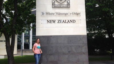 Charlotte Kleint at University of Otago 2014