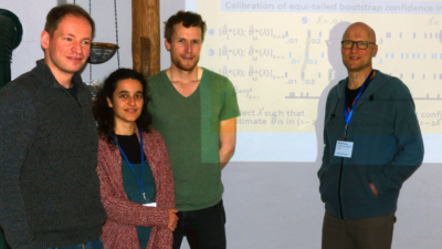 Catarina Dinis Cavaleiro at the Advanced Course on Applied Paleoclimate Time Series Analysis 2015