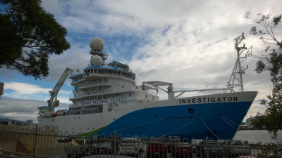 The Investigator, the CSIRO research vessel