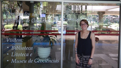 Natalie Höppner at Geoscience Institute of the University of Sao Paulo
