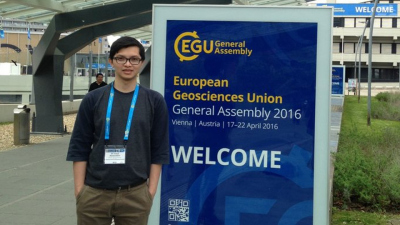 Yusuf Awaluddin at EGU General Assembly 2016