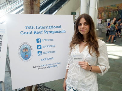 Claudia Pogoreutz at the 13th ICRS Picture