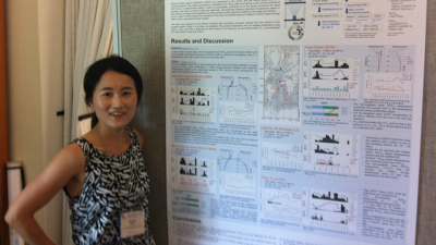Eunmi Park at the Conference on Organic Geochemistry