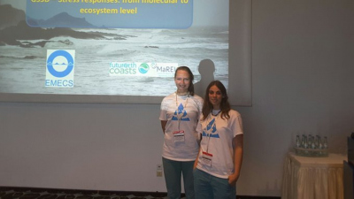 Esther Thomsen at Estuarin and Coastal Sciences Association Conference 2016